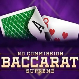Baccarat Supreme online game logo by OneTouch Games on honey-betzz.com