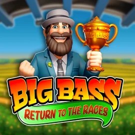 Big Bass Return to the Races game by Pragmatic Play – logo hosted on Honeybetz Casino