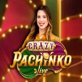 Crazy Pachinko logo – Live Casino by Evolution at Honeybetz Casino