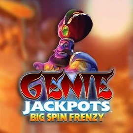 Genie Jackpots: Big Spin Frenzy logo – Jackpots by Blueprint Gaming at Honeybetz Casino