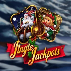 Jingle Jackpots slot icon by Dragon Gaming, available at Honeybetz Casino