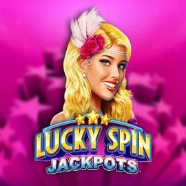 Lucky Spin Jackpots by Novomatic, showcased at honey-betzz.com – game logo