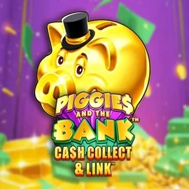 Slots logo of Piggies And The Bank Cash Collect & Link from Origins at Honeybetz Casino