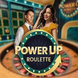 PowerUP Roulette game by Pragmatic Play – logo hosted on Honeybetz Casino