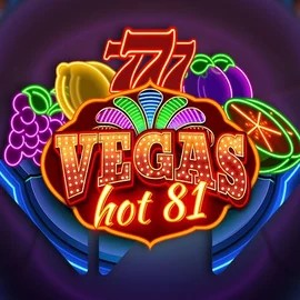 Vegas Hot 81 logo by Wazdan at Honeybetz Casino
