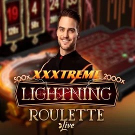 XXXtreme Lightning Roulette logo – Live Casino by Evolution at Honeybetz Casino